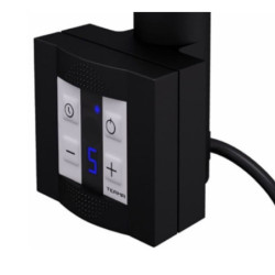 Radiátor elektrický Thermal Trend KH 180x60 cm černá SETKHE6001800X4BL