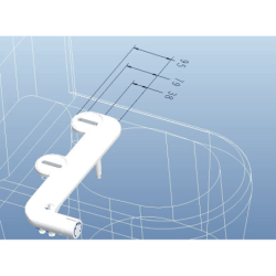 SAT bidetovací podložka pod wc sedátko universální  EASYBIDET