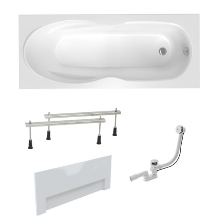 Obdélníková vana Laguna Mahé 150x70 cm akrylát levá i pravá SIKOMH1500ANPC