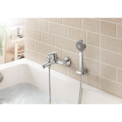 Vanová baterie Roca Arola bez sprchového setu 150 mm chrom A5A0D6AC0K