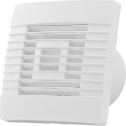 Haco Ventilátor stěnový bílý s žaluzií AVPRO100S