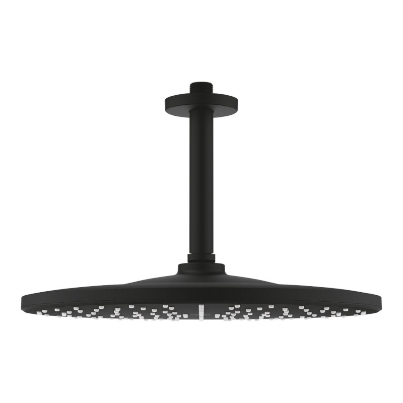 Hlavová sprcha GROHE Rainshower Mono včetně sprchového ramena phantom black 22122KF0