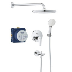 Sprchový systém GROHE BauEdge včetně podomítkového tělesa chrom 25291000