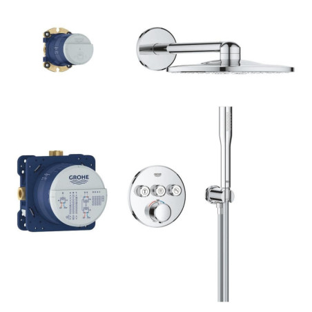 Sprchový systém GROHE Precision SmartControl včetně podomítkového tělesa chrom 34874000