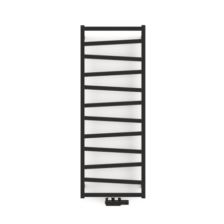 Radiátor kombinovaný House Level ZET 133,4x50 cm matná černá HLZE1330050S905SP