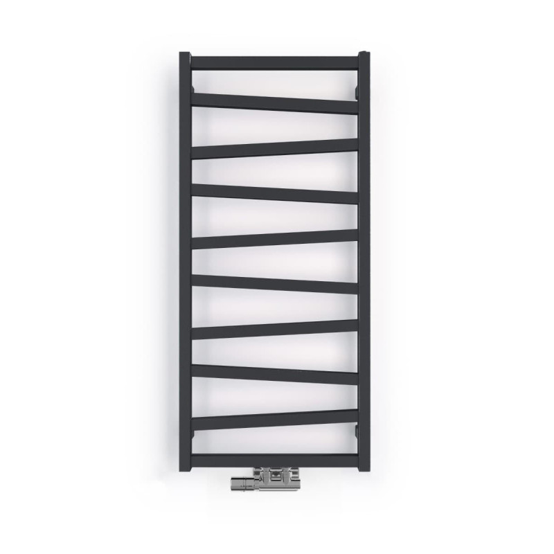 Radiátor kombinovaný House Level ZET 85,8x50 cm antracit HLZE085050MCSP