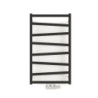 Radiátor kombinovaný House Level ZET 85,8x50 cm matná černá HLZE085050S905SP