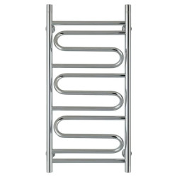 Radiátor kombinovaný House Level Premium Style 83,9x45 cm leštěná nerez 50033