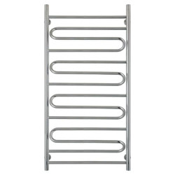 Radiátor kombinovaný House Level Premium Style 123,9x65 cm leštěná nerez 50041