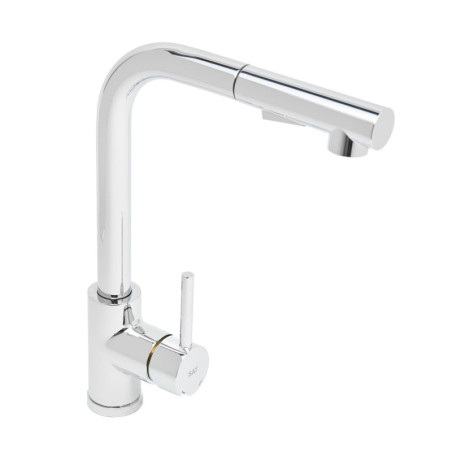 Dřezová baterie SAT sklopné rameno chrom SATBSD289L