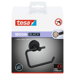 Držák toaletního papíru Tesa Moon Black černá 40560-00000-00