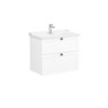 Koupelnová skříňka s umyvadlem VitrA Root 80x67x46 cm bílá mat ROOTC80WINTC