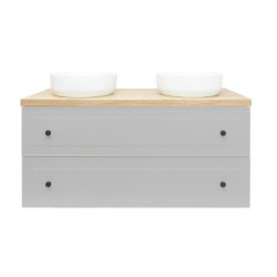 Koupelnová skříňka pod desku Naturel Forli 120x45x46 cm šedá mat FORLI120GMD