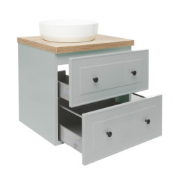 Koupelnová skříňka pod desku Naturel Forli 60x45x46 cm šedá mat FORLI60GMD