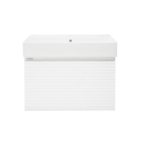 Koupelnová skříňka s umyvadlem Naturel Savona 58x43x44,8 cm bílá lesk SAVONA60BISAT