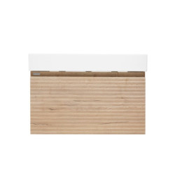 Koupelnová skříňka s umyvadlem Naturel Savona 58x43x44,8 cm dub halifax mat SAVONA60DHSAT