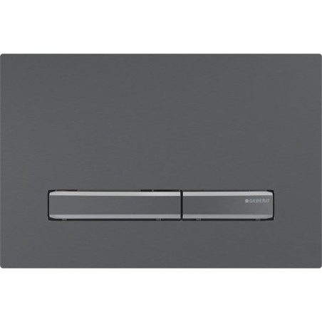 Ovládací tlačítko Geberit Sigma50 mosaz černý chrom 115.671.QD.2