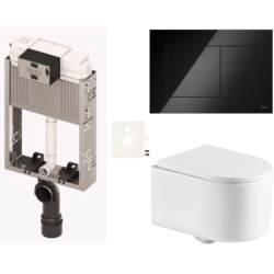 Závěsný wc set k zazdění  SAT SIKOTZTOR72BL