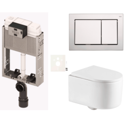 Závěsný wc set k zazdění  SAT SIKOTZTOR72CR