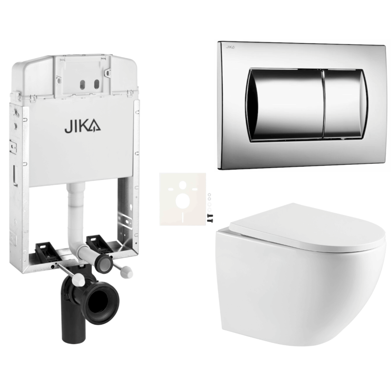 Závěsný wc set k zazdění  SAT SIKOJZTOR67CR