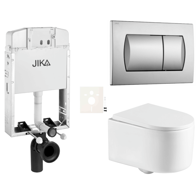 Závěsný wc set k zazdění  SAT SIKOJZTOR72CRM