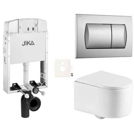 Závěsný wc set k zazdění  SAT SIKOJZTOR72CRM