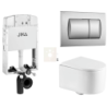 Závěsný wc set k zazdění  SAT SIKOJZTOR72CRM