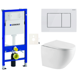 Závěsný wc set do lehkých stěn / předstěnová SAT SIKOGESREX67D30