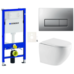 Závěsný wc set do lehkých stěn / předstěnová SAT SIKOGESREX67D50