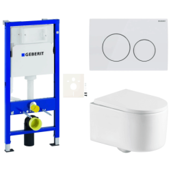 Závěsný wc set do lehkých stěn / předstěnová SAT SIKOGESREX72D20