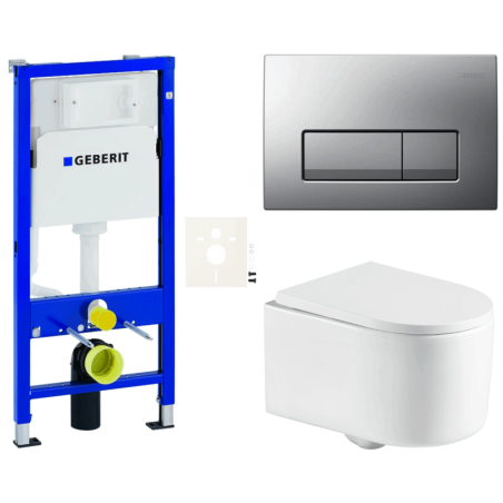 Závěsný wc set do lehkých stěn / předstěnová SAT SIKOGESREX72D50