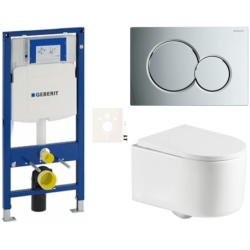 Závěsný wc set do lehkých stěn / předstěnová SAT SIKOGESREX72S01CR