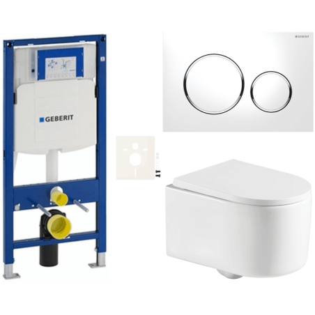 Závěsný wc set do lehkých stěn / předstěnová SAT SIKOGESREX72S20