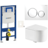 Závěsný wc set do lehkých stěn / předstěnová SAT SIKOGESREX72S20