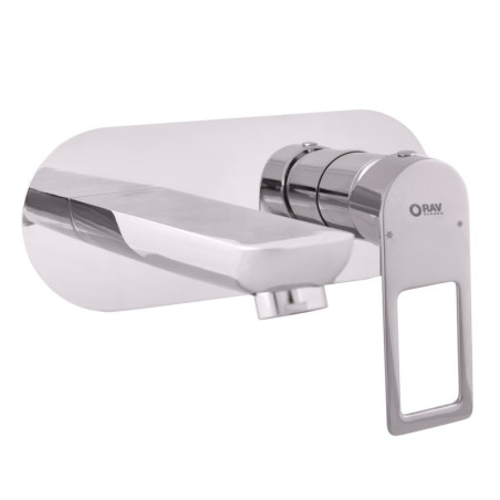 Umyvadlová baterie RAV SLEZÁK NIL včetně podomítkového tělesa chrom NL235