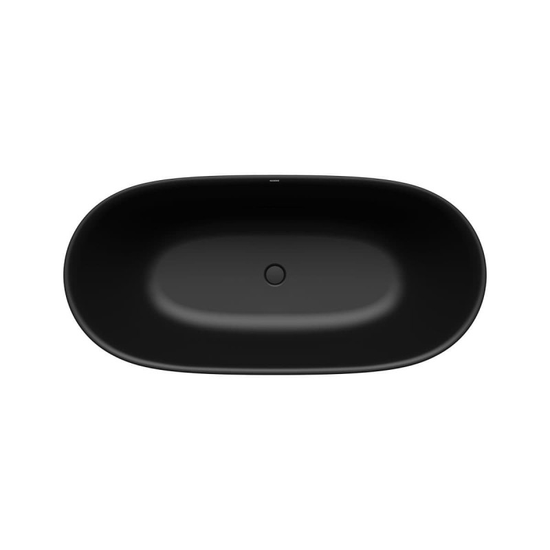 Volně stojící vana Kaldewei Oyo Duo 173x82 cm smaltovaná ocel levá i pravá černá 205143530676