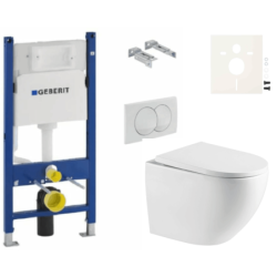 Závěsný wc set do lehkých stěn / předstěnová SAT SIKOGESTOR67D01