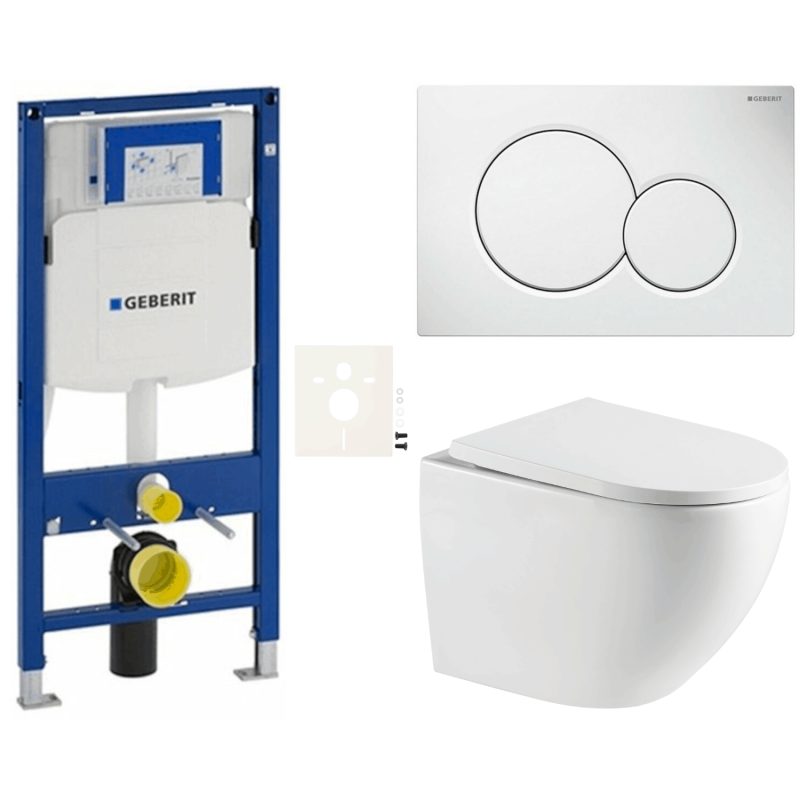 Závěsný wc set do lehkých stěn / předstěnová SAT SIKOGESTOR67S01