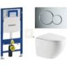 Závěsný wc set do lehkých stěn / předstěnová SAT SIKOGESTOR67S01CR