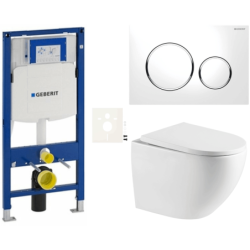 Závěsný wc set do lehkých stěn / předstěnová SAT SIKOGESTOR67S20