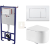 Závěsný wc set do lehkých stěn / předstěnová SAT SIKOSSTOR7220K
