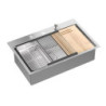 Dřez Quadron BURT Workstation nerez MF76050BS