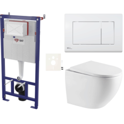Závěsný wc set do lehkých stěn / předstěnová SAT SIKOSSREX6720K