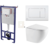 Závěsný wc set do lehkých stěn / předstěnová SAT SIKOSSREX6720K