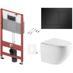 Závěsný wc set do lehkých stěn / předstěnová SAT SIKOTSREX67414