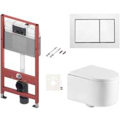 Závěsný wc set do lehkých stěn / předstěnová SAT SIKOTSREX72400