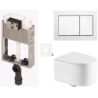 Závěsný wc set k zazdění  SAT SIKOTZREX72B