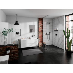 Polička Hansgrohe Rainfinity matná černá 26844670