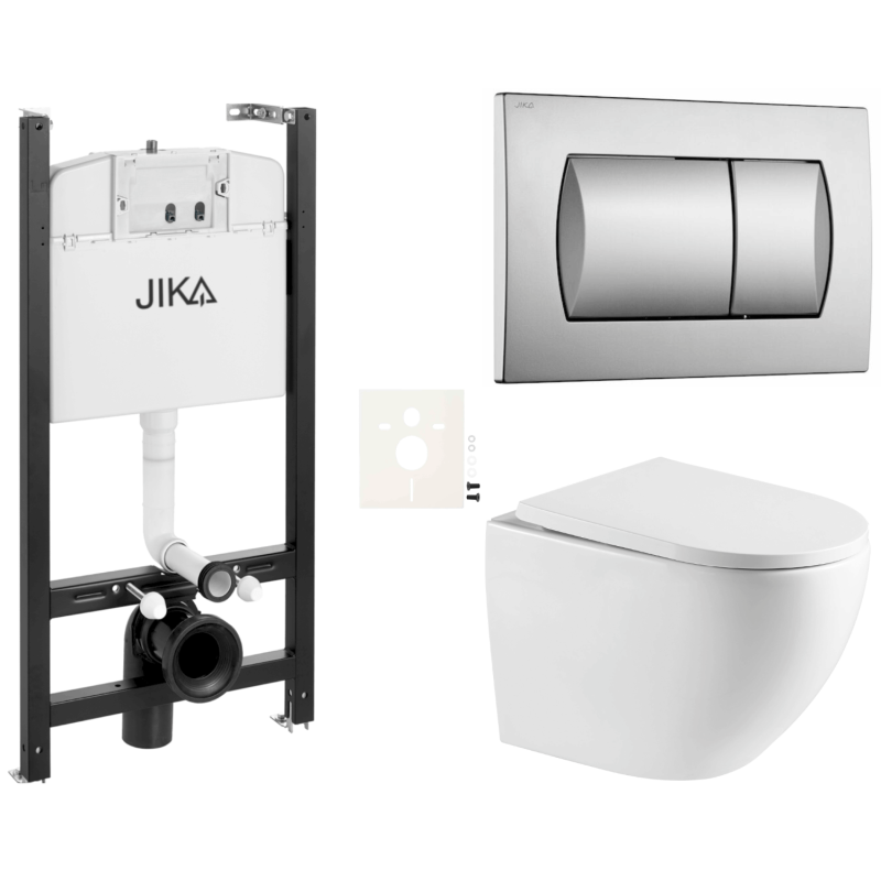 Závěsný wc set do lehkých stěn / předstěnová SAT SIKOJSREX67CRM