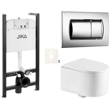 Závěsný wc set do lehkých stěn / předstěnová SAT SIKOJSREX72CR